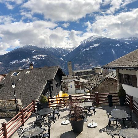 Cafe Cher-Mignon Et Chambres D'Hotes Chermignon-d'en Haut Екстериор снимка