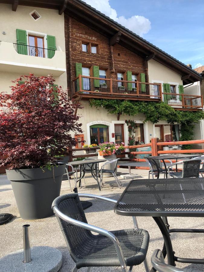 Cafe Cher-Mignon Et Chambres D'Hotes Chermignon-d'en Haut Екстериор снимка